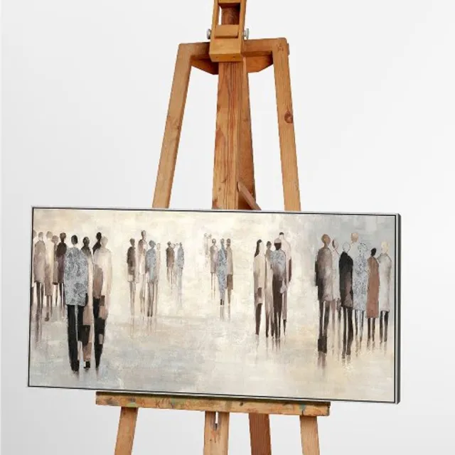 Imageland Canvas Schilderij Mensen diverse