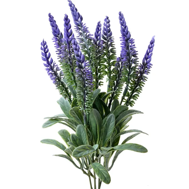 Clayre & Eef Kunstbloem Lavender 36 cm Paars Kunststof
