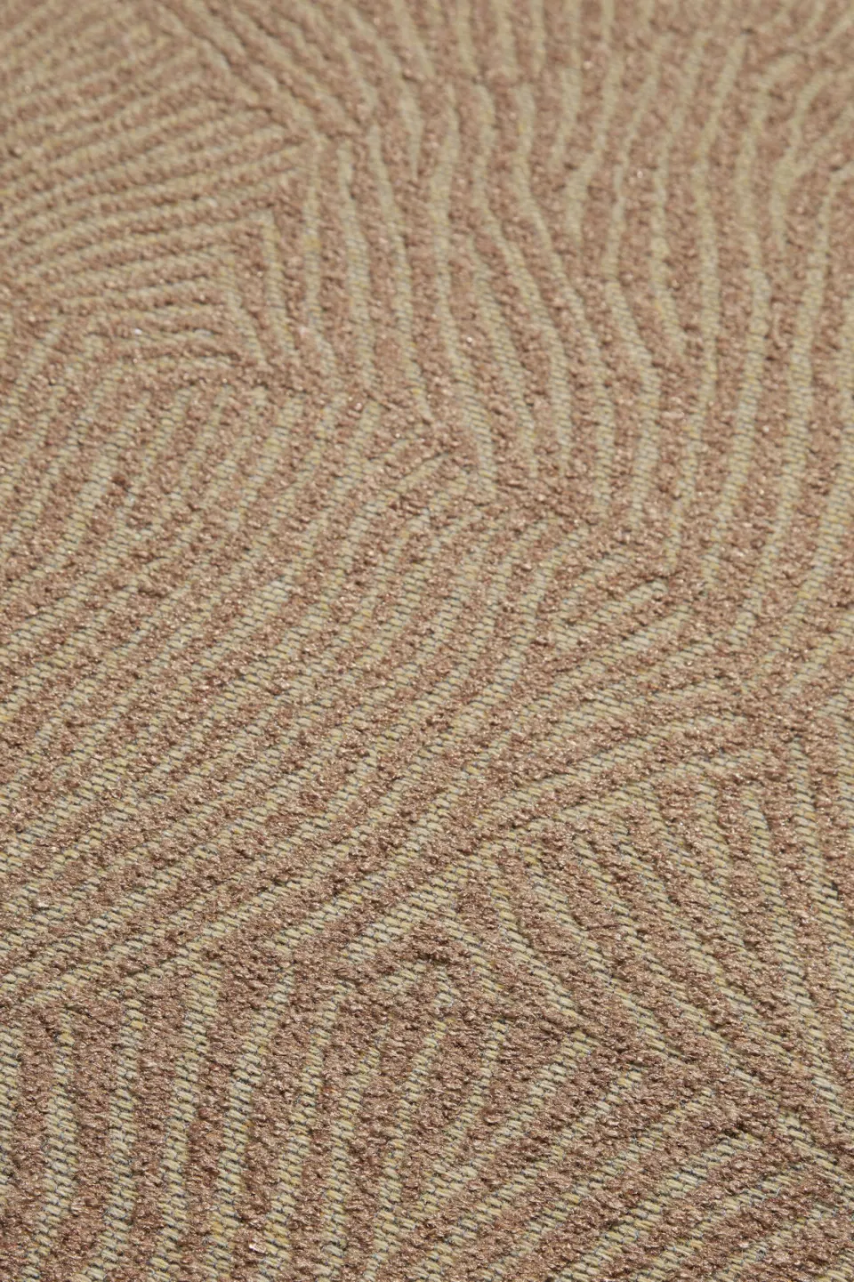 NOUS Living binnen- en buitenvloerkleed beige/terra, foto 4