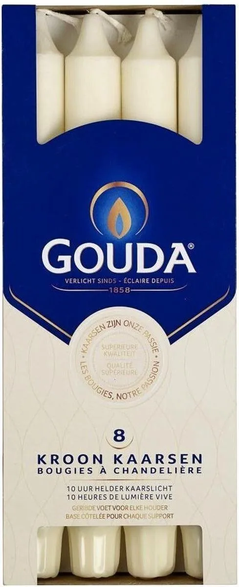 Gouda kroonkaarse gebroken wit