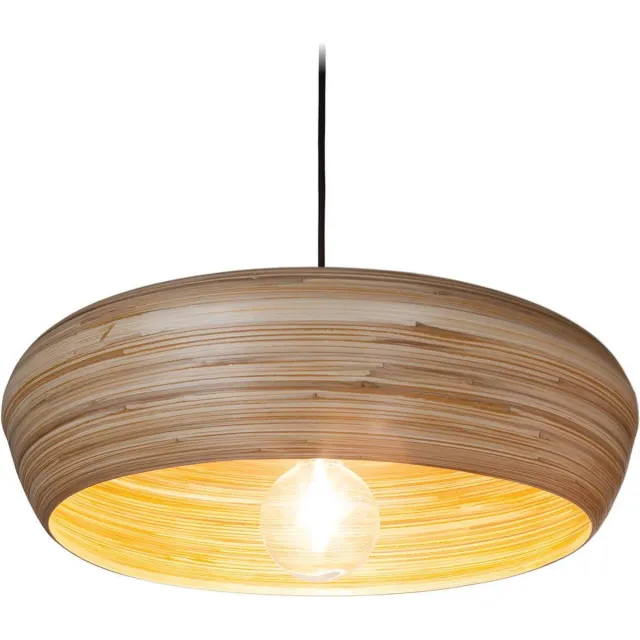 Design, Handmade Design lamp hanglamp Bamboe Ufo woonkamer slaapkamer Ø 50 cm warm wit