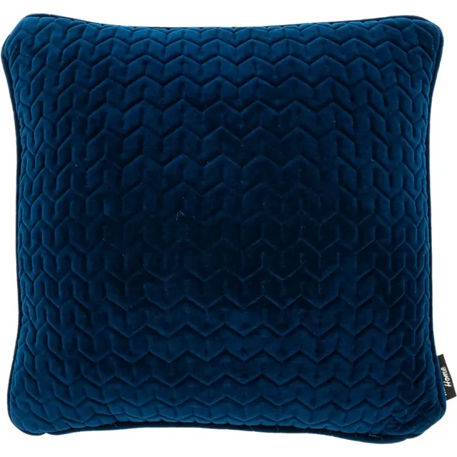 Madison sierkussen 42x42cm Dublin Dark blue Blauw
