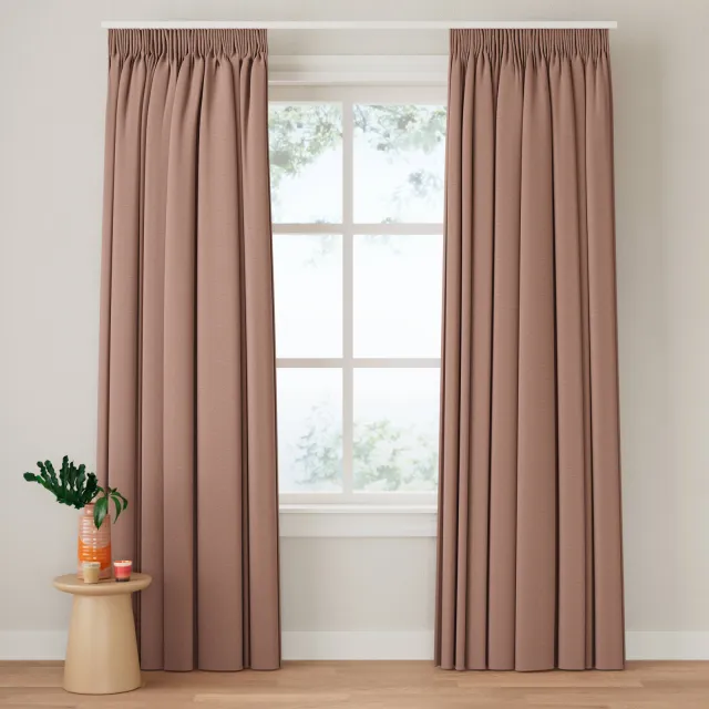 NOUS Living Verduisterend gordijn kant en klaar (280 x 270 cm)* blush
