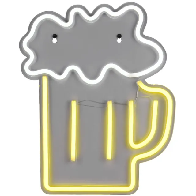 Reality BEER - Wandlamp - Transparant helder - incl. 1x SMD 5 W