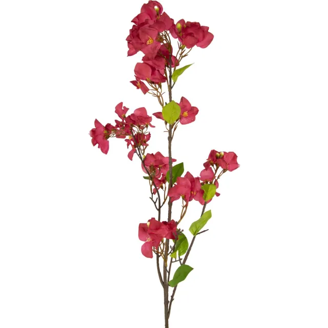 Easyplants Kunstbloem Bougainvillea 120 cm bordeaux | Zijde | Nepbloemen | bordeaux | Onderhoudsvrij | Kant-en-klaar