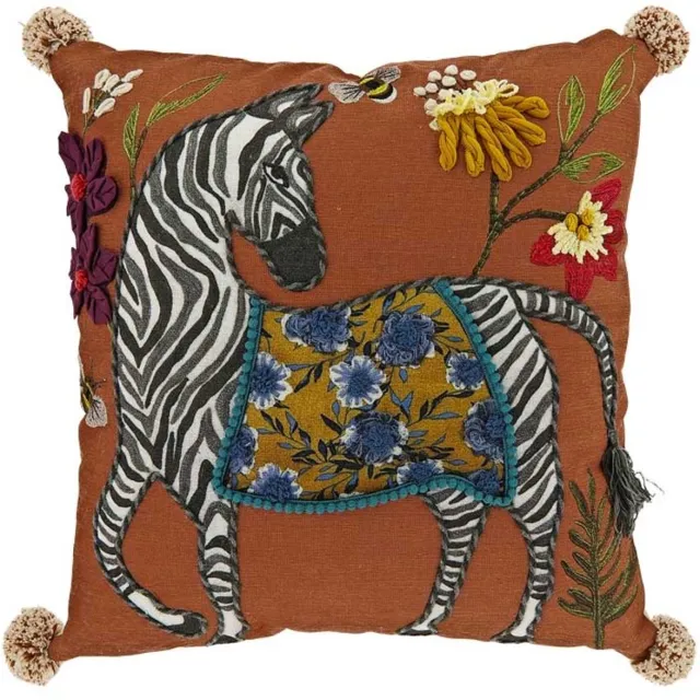 Unique Living Sierkussen Zola Dessin 5 -45x45cm Multikleur