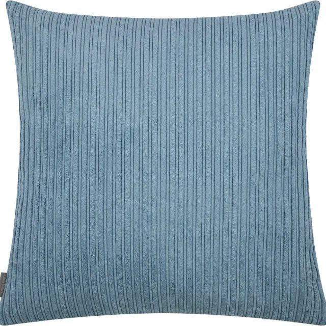 Mars & More Duke Velvet Rib - sierkussen - ijsblauw - 45 x 45 cm