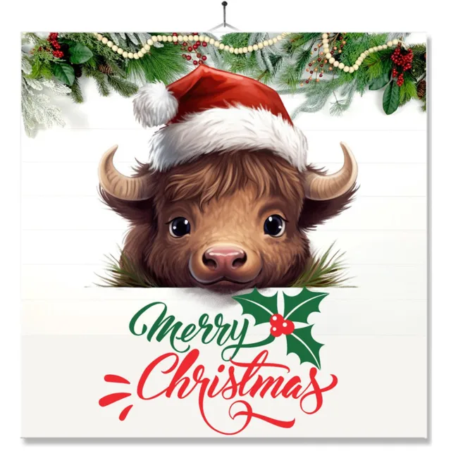 MC Living Tegel Met Opdruk | Kerst | Geschenk | Merry Christmas Dier Ontwerp 18