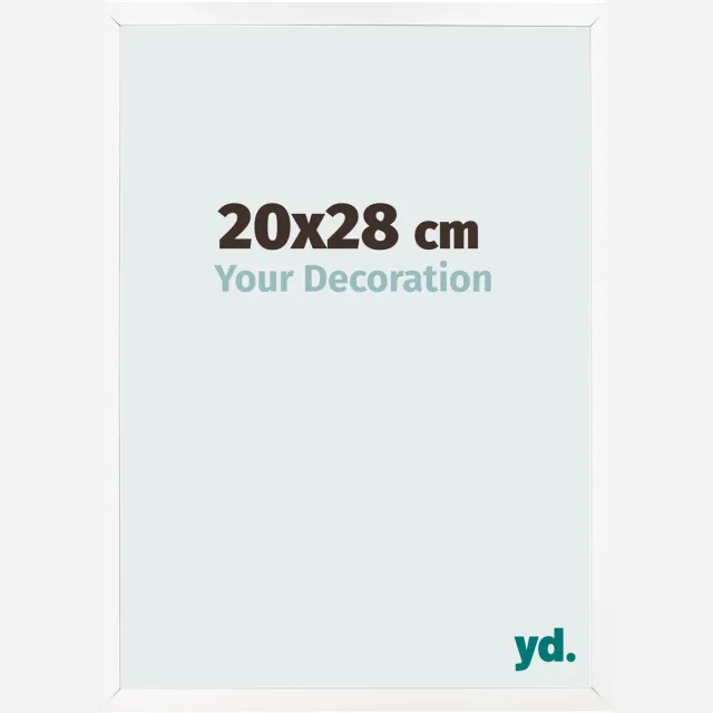 yd. Your Decoration - Fotolijst 20x28 cm - MDF - Wit Mat - Bologna