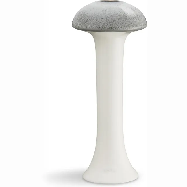 Kahler Design Ahlmann Kandelaar - 20 cm - Grijs/Wit