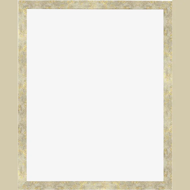 Dutch Frame Factory Fotolijst 35x45 cm - MDF - Zilver-Goud Hamerslag - Benno