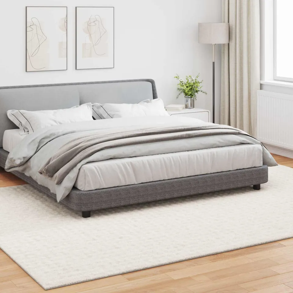 vidaXL Binnen kleed SIROLO Crèmekleurig 240 x 340 cm Polyester, foto 3