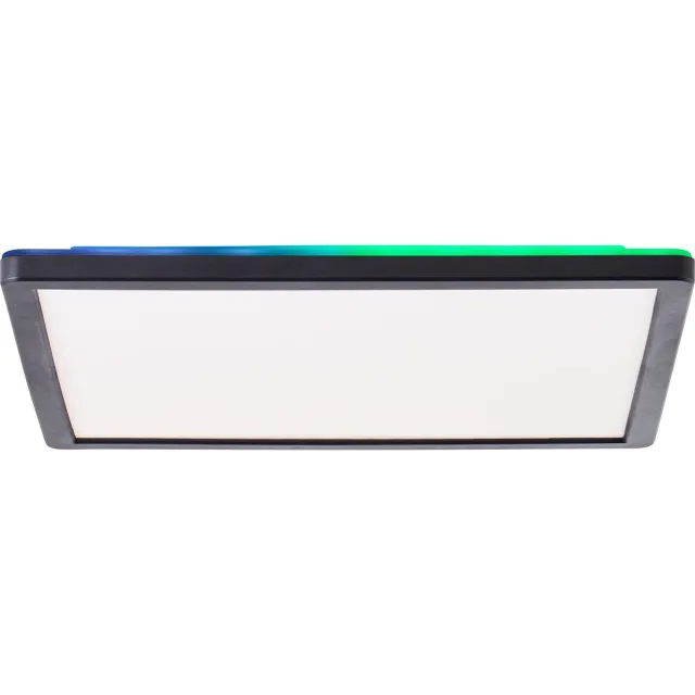 Brilliant Saltery LED plafond opbouw paneel 30x30cm wit plastic afstandsbediening Intern dimbaar via afstandsbediening 20 W LED geïntegreerd (lichtstroom: 2200lm, lichtkleur: 3000-6500K)