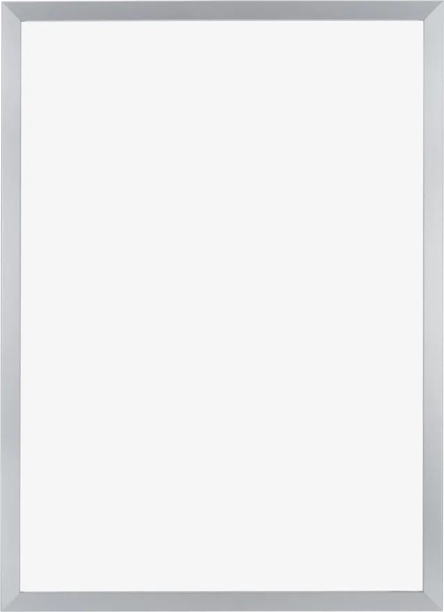 Dutch Frame Factory Fotolijst A2 42x59,4 cm - MDF - Zilver Glans - Cork