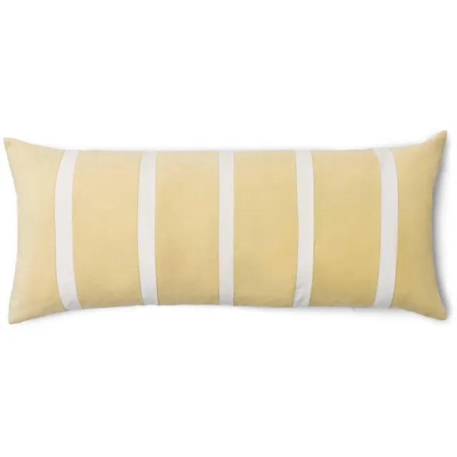 Essenza Isole Sierkussen Yellow straw - 40x90 cm