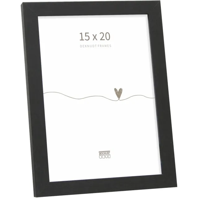 Deknudt Frames Fotolijst - Zwart - S44CF2 - Voor foto: 15x20 cm