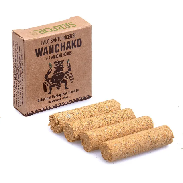 Phoenix Import Mani Bhadra Palo Santo Wierookstaafjes - 4 staafjes Meerkleurig