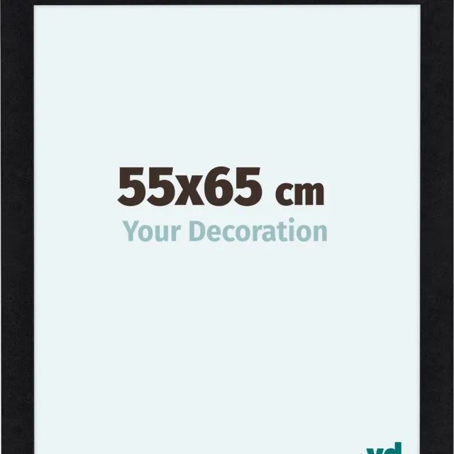 yd. Your Decoration - Fotolijst 55x65 cm - MDF - Zwart Mat - Como