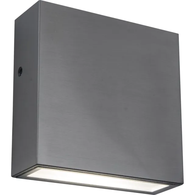 Lutec Gemini XF Wandlamp voor buiten - LED - 4000K - Grijs
