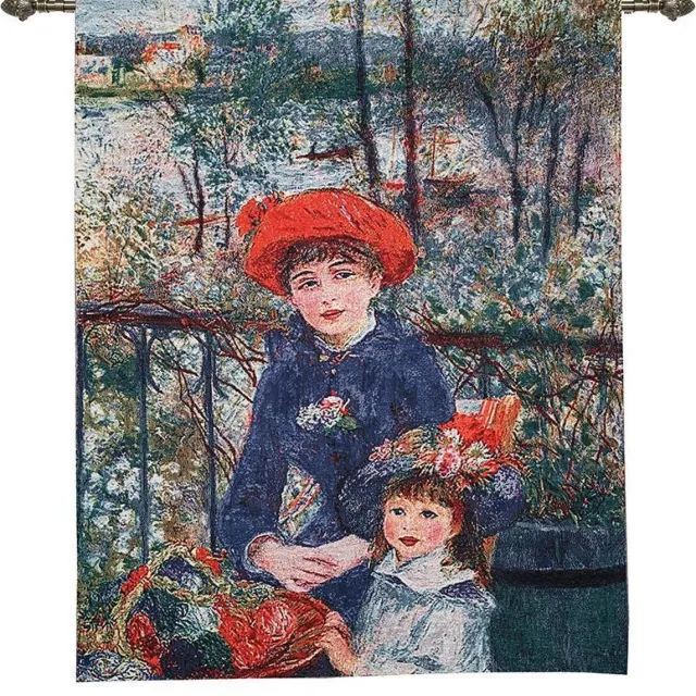 Signare Wandkleed – Two sisters – Twee zusjes – Pierre-Auguste Renoir multi