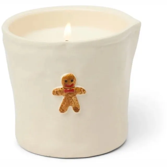 Paddywax Geurkaars Bistro Peperkoek - keramiek 227 gr. gebroken wit