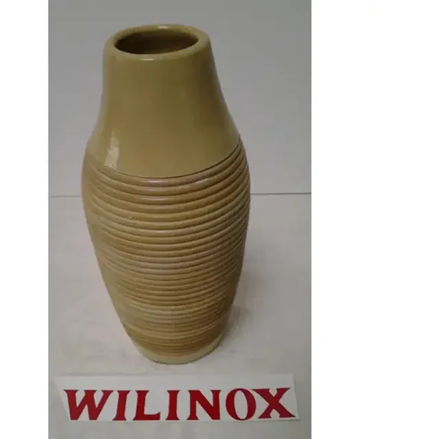 Wilinox Siervaas TTC 1010 C Geel Langwerpig hoogte 25 cm