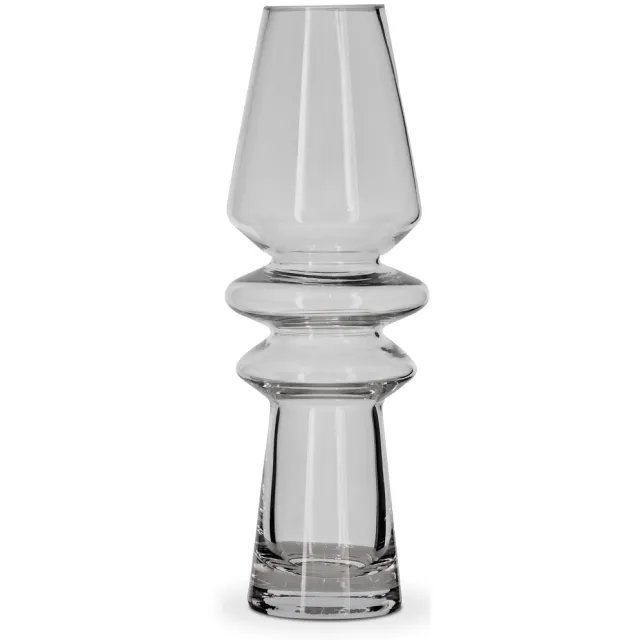 Villa Collection Trio glazen vaas - 9 x 25 cm Wit