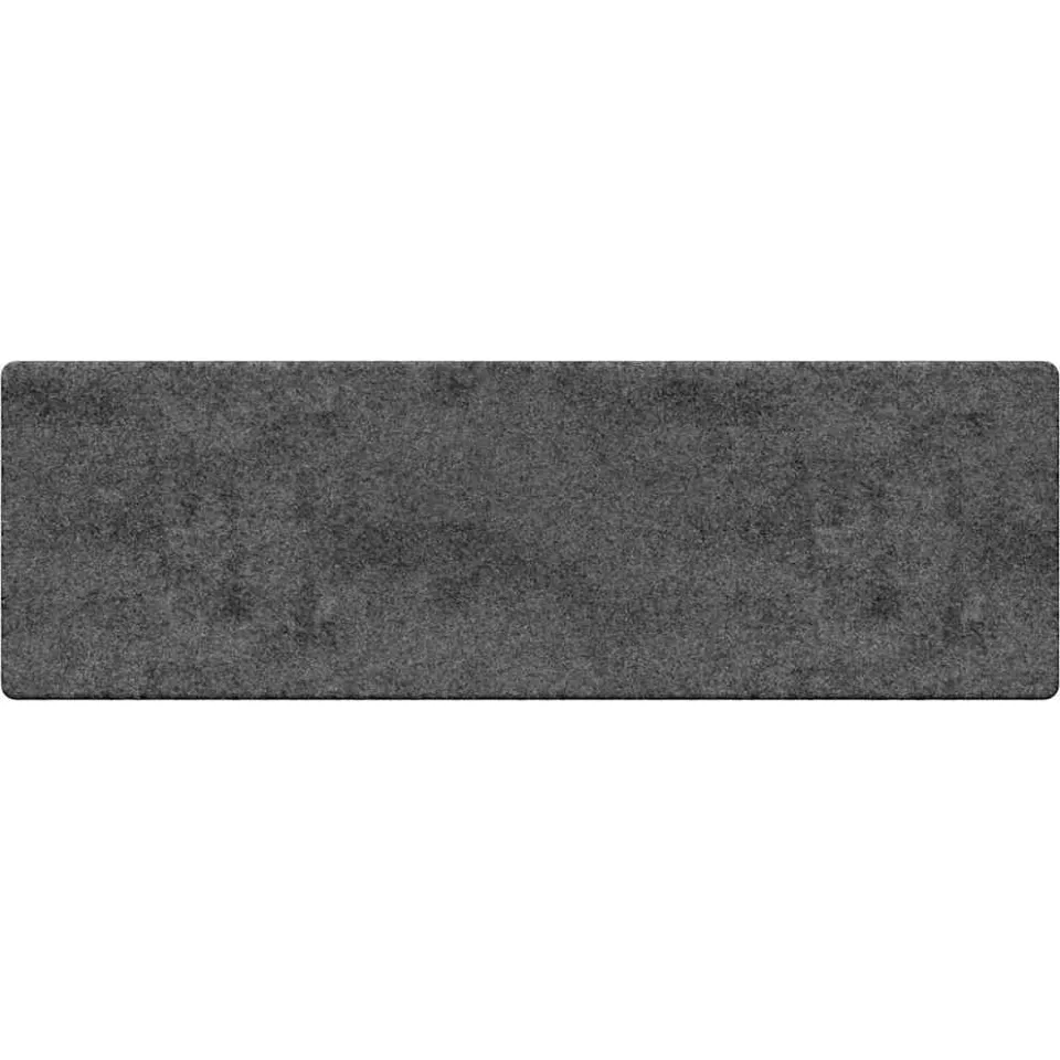 vidaXL Tapijt Loper Grijs 80 x 250 cm 100% Polypropylene Tuft