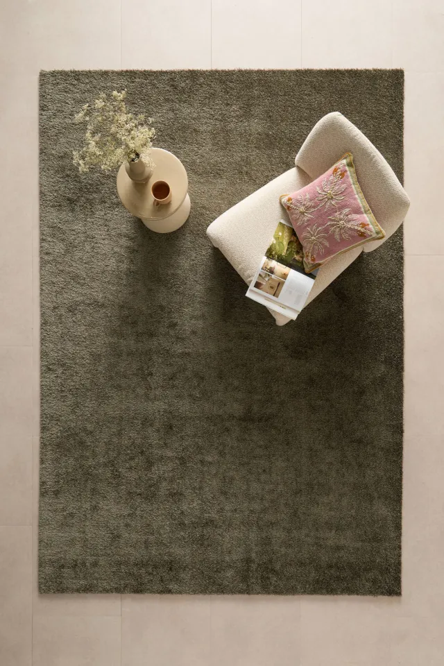 NOUS Living vloerkleed Tiemen groen, 290x200 cm, foto 2