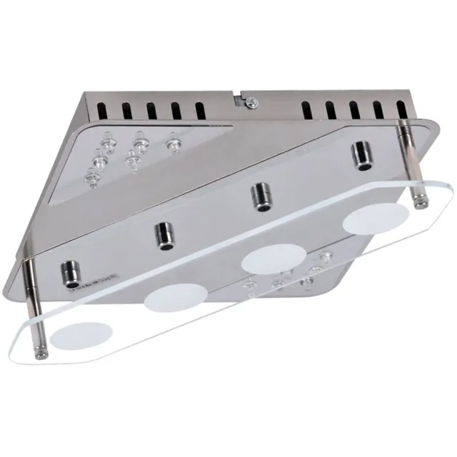 Brilliant Plafoniere SARRO - Plafondlamp Chroom
