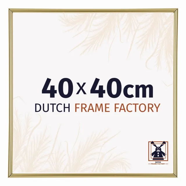 Dutch Frame Factory Fotolijst 40x40 cm - Kunststof - Goud - Angers