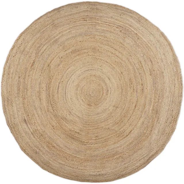 Dorrio Rond Jute Rug Naturel