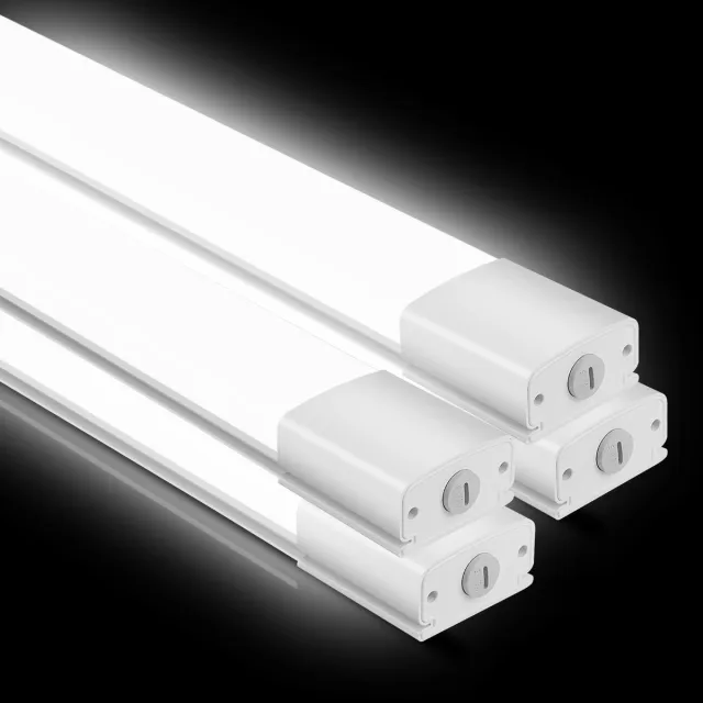 Oraymin 4x Koppelbaar LED Werkplaatslamp 60 cm - IP66 Waterdicht - 30W - 3300LM - 4000K Wit