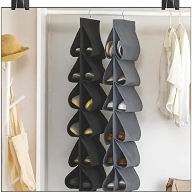 Solacis Schoenen Opbergsysteem - Schoenen Organizer - Schoenenbox - Schoenen Opbergen - Must Have In Huis! Zwart