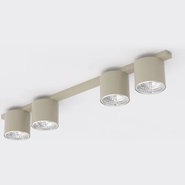 Emibig NANO 4 MOKKA - Minimalistische plafondlamp voor elke ruimte Beige