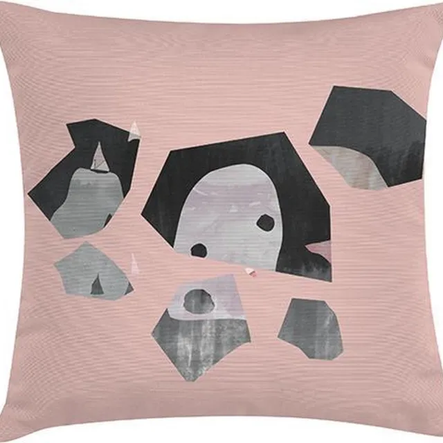 TAK Design Kussen Polyantha Pink - Katoen - 45 x 45 cm Multi