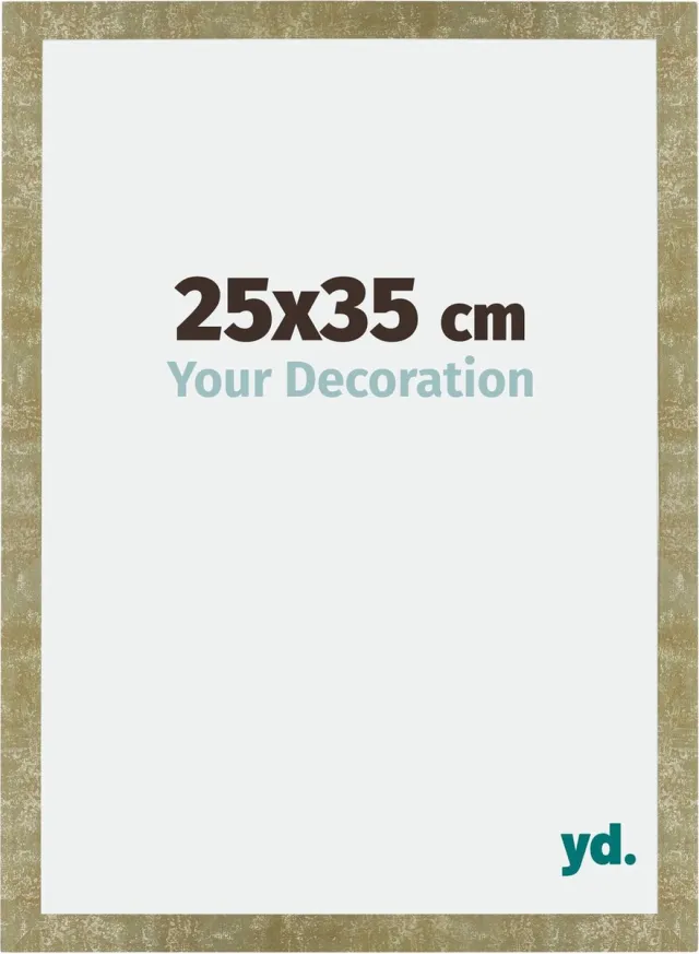 yd. Your Decoration - Fotolijst 25x35 cm - MDF - Goud Antiek - Mura