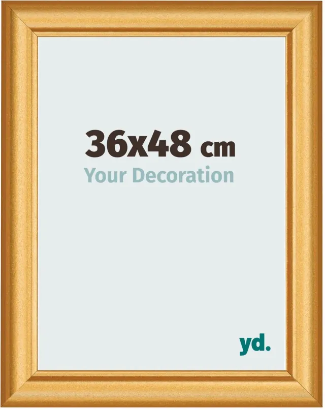 yd. Your Decoration - Fotolijst 36x48 cm - MDF - Goud Mat - Lazio