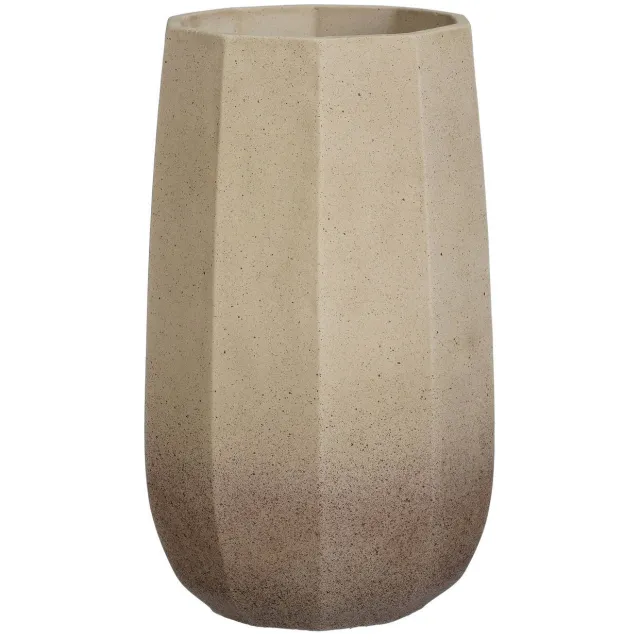 Mica Decorations vaas Lennart (16x28 cm) grijs