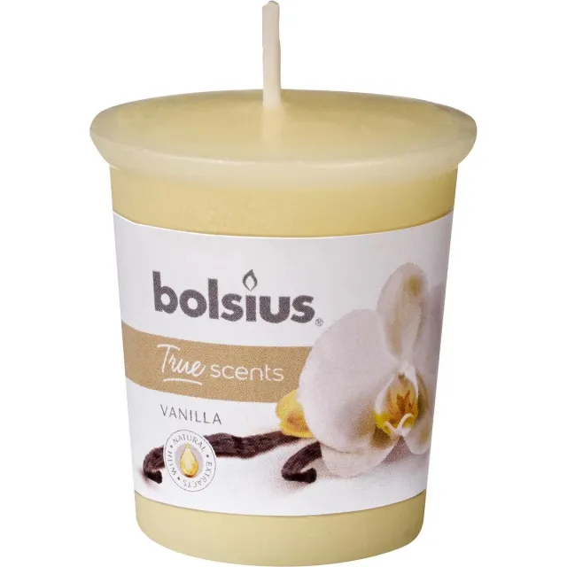 Bolsius True Scents - Votive rond - 53/45 - Vanilla Parelmoer