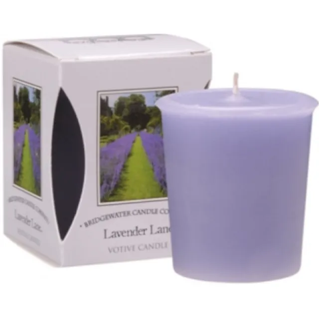 Bridgewater Geurkaarsje - Votive - Lanvender Lane - 3 stuks - UITLOPEND LILA