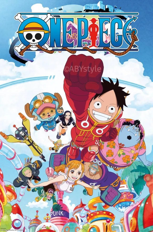 ABYSTYLE Poster One Piece - Egghead Cover 61x91,5cm Divers
