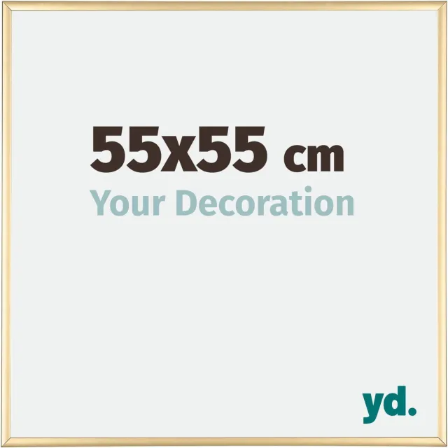 yd. Your Decoration - Fotolijst 55x55 cm - Aluminium - Goud - Kent