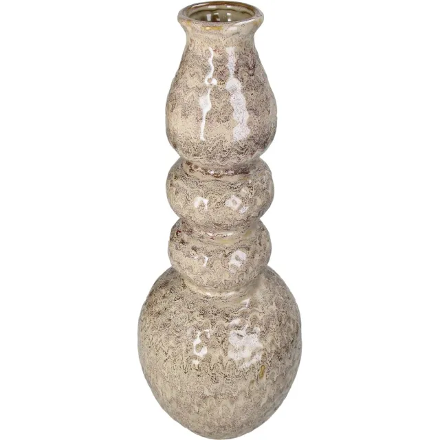 HD Collection Vaas Aardewerk Zand 15,5x15,5x41cm Sand