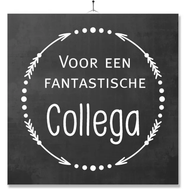 MC Living Tegel Met Opdruk | Geschenk | Kado | Voor een fantastische collega Multi-Color