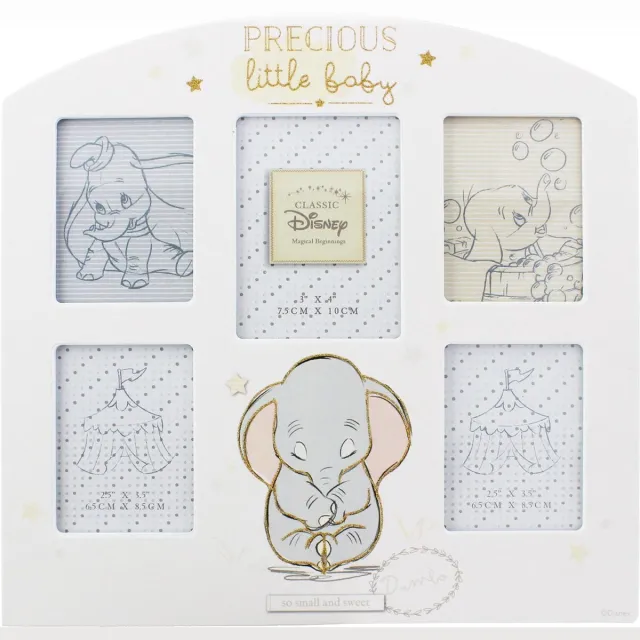 widdop and co Disney Widdop &Co. Fotolijst Dumbo 25 cm Gebroken wit