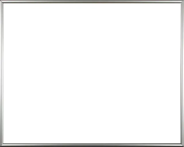 Homedecoration Easy – Fotolijst – Fotomaat 48x57 cm – Kunststof – Hoogglans zwart