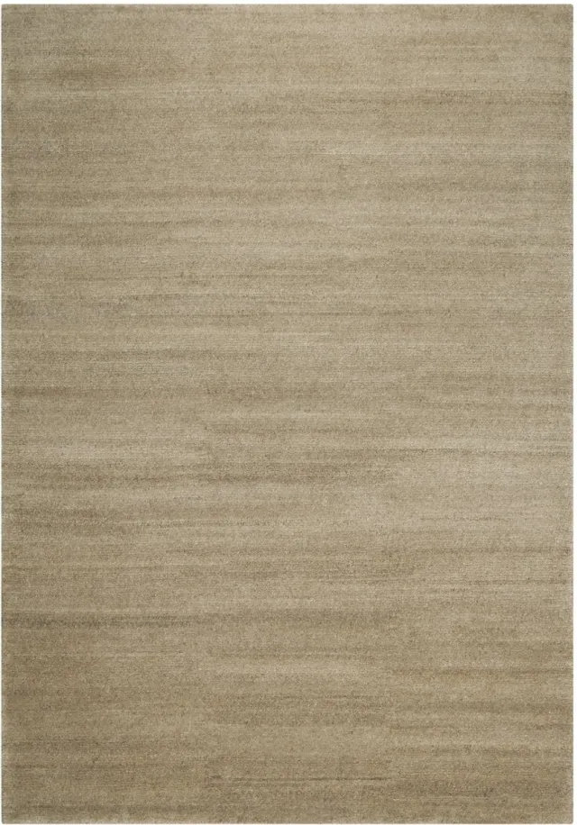 Lino Heritage Taupe Vloerkleed 200x200cm - Handgeknoopt Luxe Tapijt - 100% Handgesponnen Wol - 15mm dik - 4,5kg/m² - 57800 knopen/m² - Tapijt Woonkamer - Eetkamer - Slaapkamer