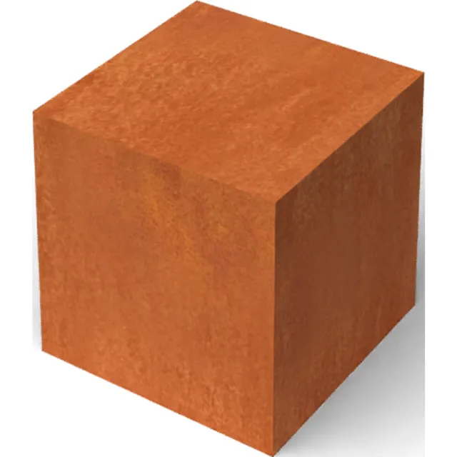 Geroba Cortenstaal - Volle Sokkel 40x40x40cm (lxbxh)