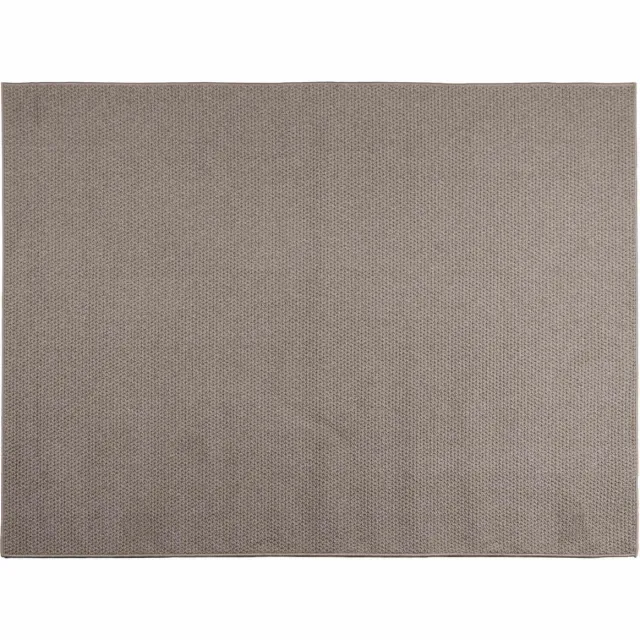 vidaXL Binnen - kleed - LUGO - Crème - en - Taupe - 140 - x - 200 - cm - Polyester